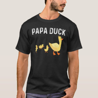 Duck Designs For Dad Men Farm Duckling Owner Hunte T-shirt
