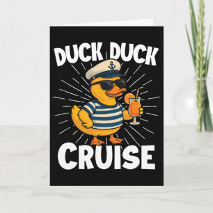 Duck Duck Cruise - Eend Liefhebber Cruiseschip  Kaart