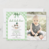 Duck Duck Deuce 2e anniversaire Invitation photo (Devant)