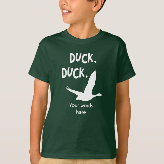 Duck, Duck, Goose Game T-shirt (Voorkant)