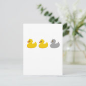 Duck, Duck, Grey Duck T Shirten.png Briefkaart (Staand voorkant)