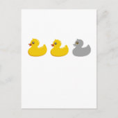 Duck, Duck, Grey Duck T Shirten.png Briefkaart (Voorkant)
