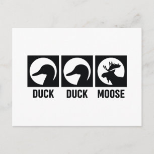 Duck Duck Moose Briefkaart