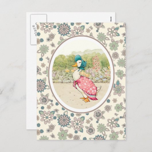  Duck Easter Feestdagenkaart (Voorkant / Achterkant)