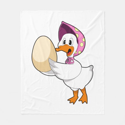 Duck Egg Fleece Deken (Voorkant)