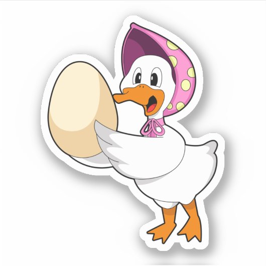 Duck Egg Sticker (Voorkant)