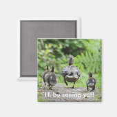 Duck Family Magneet (Voorkant / Achterkant)