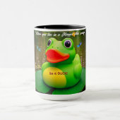 Duck Frog Swamp Custom Coffee Mugs (Centre)