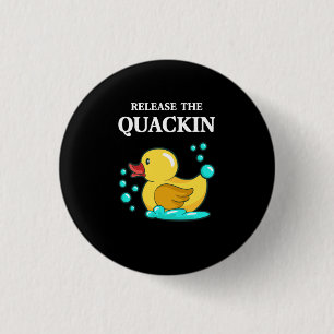 Duck - geef de makreel vrij ronde button 3,2 cm