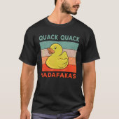 Duck Gezegden Rubber Duck Quack Ducks 2 T-shirt (Voorkant)