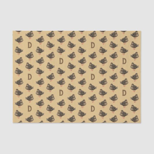 Duck Gift Wrapping Weefselpapier Tissuepapier (Voorkant)