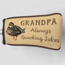Duck Golf Putter Head Hoesje Golfheadcover