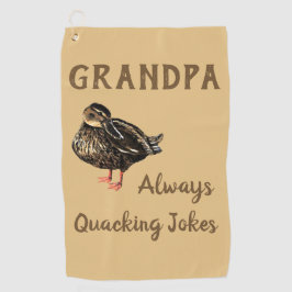 Duck Golf Towel Golfhanddoek