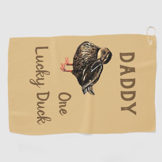 Duck Golf Towel Golfhanddoek (Horizontaal)