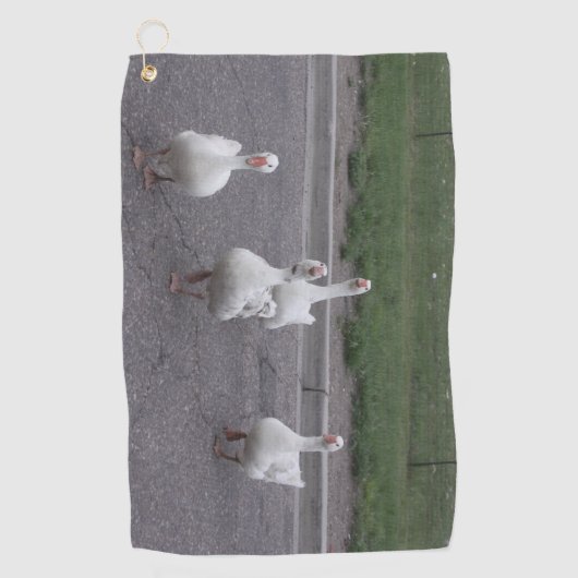 Duck Golf Towel Golfhanddoek (Voorkant)