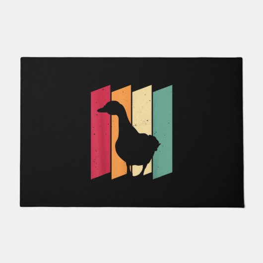 Duck Goose Boer Gift Deurmat (Voorkant)