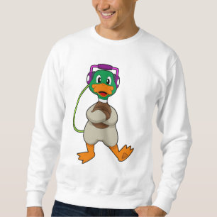 Duck Headphone Music Trui