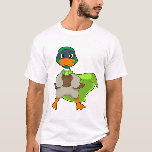 Duck Hero Cape T-shirt (Voorkant)