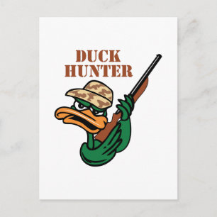 DUCK HUNTER BRIEFKAART