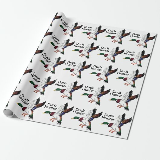 Duck Hunter Cadeaupapier (Uitgerold)