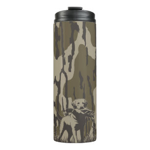 Duck Hunter Dog Forest Waterfowl Bottomland Camo Thermosbeker