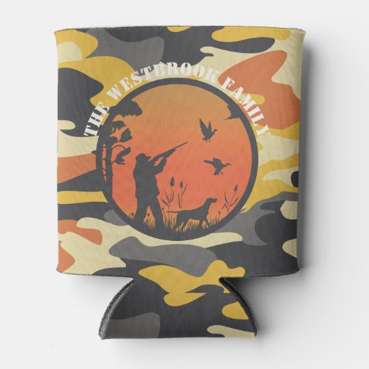 Duck Hunter en Camo Blikjeskoeler (Voorkant)