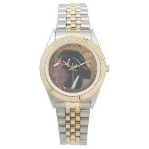 Duck Hunter Gifts, Wood Duck Hunting Watch Horloge