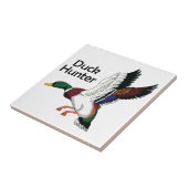 Duck Hunter Tegeltje (Zijkant)