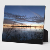 Duck Hunter's Sunrise Canvas Print Fotoplaat (Zijkant)