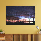 Duck Hunters Witness the Sunrise Canvas Afdruk (Insitu (Woonkamer))