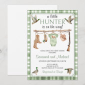 Duck Hunting Baby Shower Kaart (Voorkant / Achterkant)