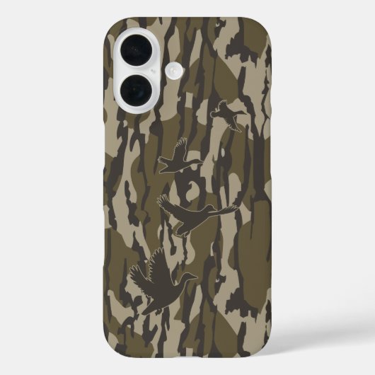 Duck Hunting Camo Ducks Bottomland Camo Case-Mate iPhone Case (Achterkant)