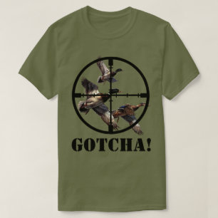 Duck Hunting Crosshairs T-shirt