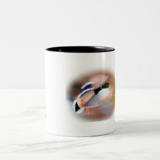 Duck Hunting drake mallard koffiebeker Tweekleurige Koffiemok