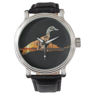 Duck Hunting Watch, Golden Retriever Horloge
