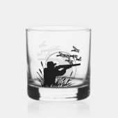 Duck Hunting Whisky Glas (Voorkant)