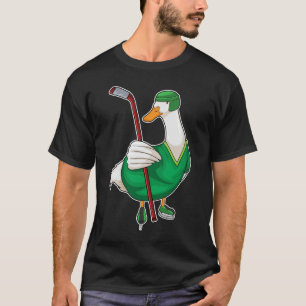 Duck IJshockey Ijshockeystick T-shirt
