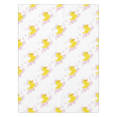 Duck in Pink Bubbles Tafelkleed (Voorkant)