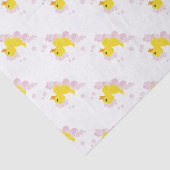 Duck in Pink Bubbles Tissuepapier (Detail)