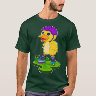 Duck Inline skating Roller schaatsen T-shirt