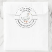 Duck Jerky Label (Tas)