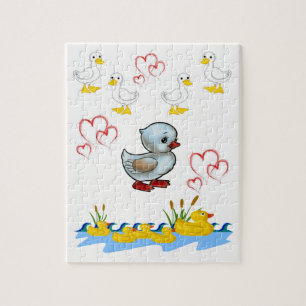Duck Jigzaag Puzzle Legpuzzel