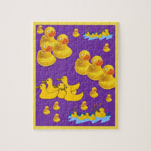 Duck Jigzaag Puzzle Legpuzzel (Verticaal)