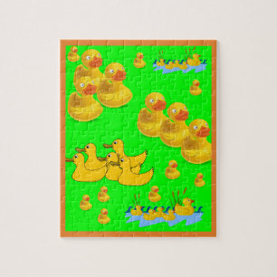 Duck Jigzaag Puzzle Legpuzzel