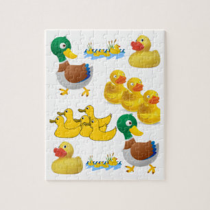 Duck Jigzaag Puzzle Legpuzzel
