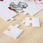 Duck Jigzaag Puzzle Legpuzzel (Zijkant)
