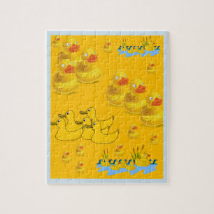Duck Jigzaag Puzzle Legpuzzel
