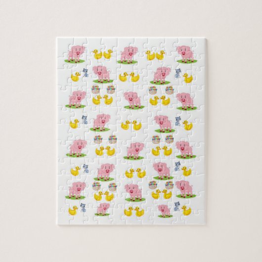 Duck Jigzaag Puzzle Legpuzzel (Verticaal)