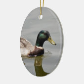 Duck Keramisch Ornament (Links)