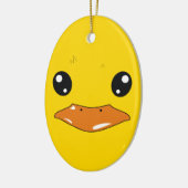 Duck Keramisch Ornament (Links)